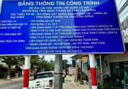 Kích thước bảng hiệu công trình mới nhất - Những thông tin cần biết