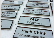 99+ Mẫu bảng tên phòng chuyên nghiệp, chất lượng