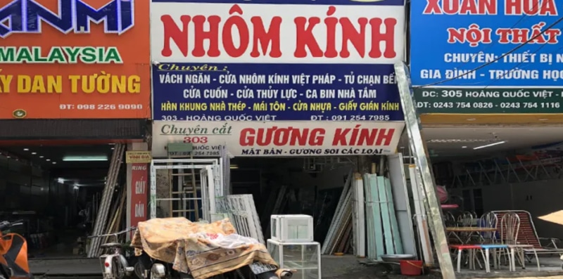 bảng hiệu nội thất