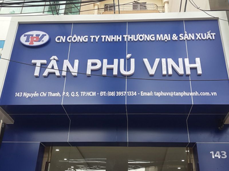 Tại Quảng Cáo Trường Phát cũng cấp quy trình thi công bảng hiệu alu bài bản