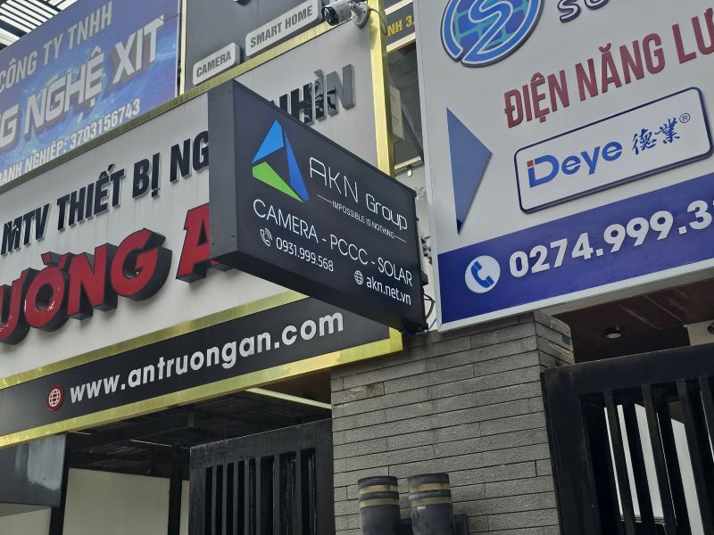 bảng hiệu bạt Hiflex