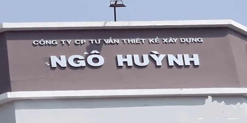 Những lưu ý khi thiết kế bảng hiệu công ty xây dựng