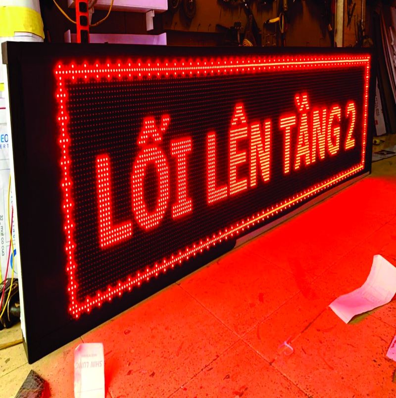 Bảng hiệu quảng cáo LED  ma trận