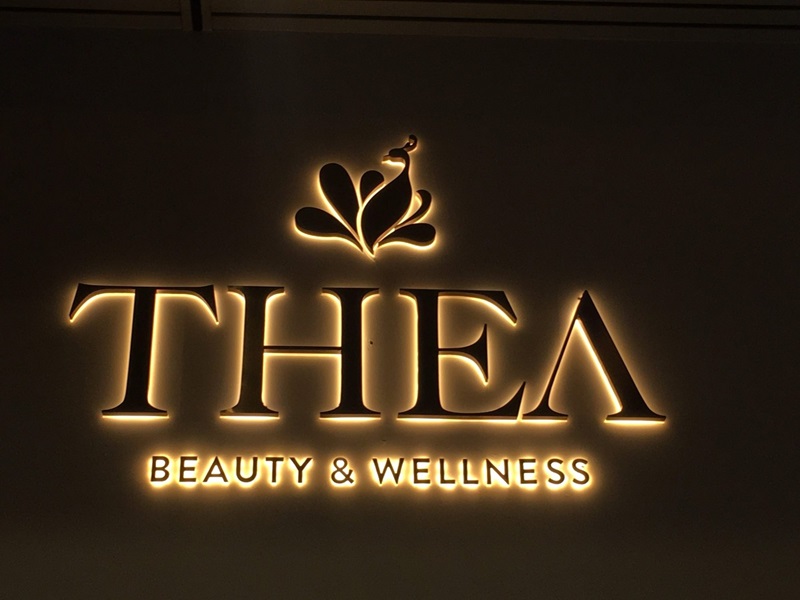Thiết kế biển quảng cáo Spa thẩm mỹ với phong cách sang trọng và đẳng cấp.
